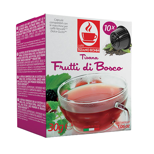 Bonini Fructe de Padure 8 capsule ceai compatibile Dolce Gusto