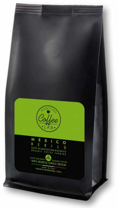 Cafea macinata specialitate BIO Mexico Altura 100% Arabica Morettino