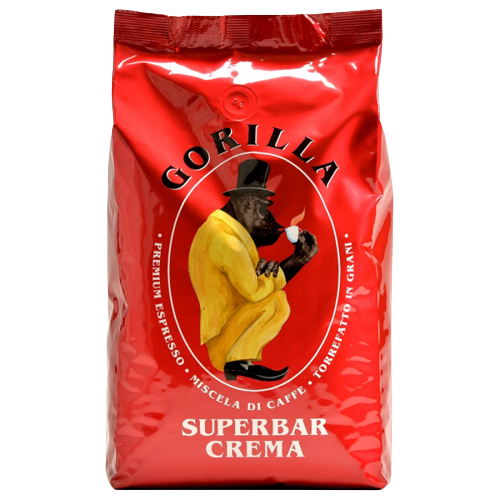 Gorilla Superbar Crema cafea boabe 1kg