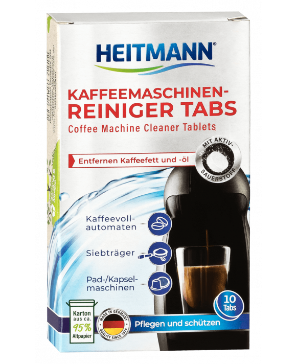 Heitmann pastile curatare aparat cafea 10 buc.