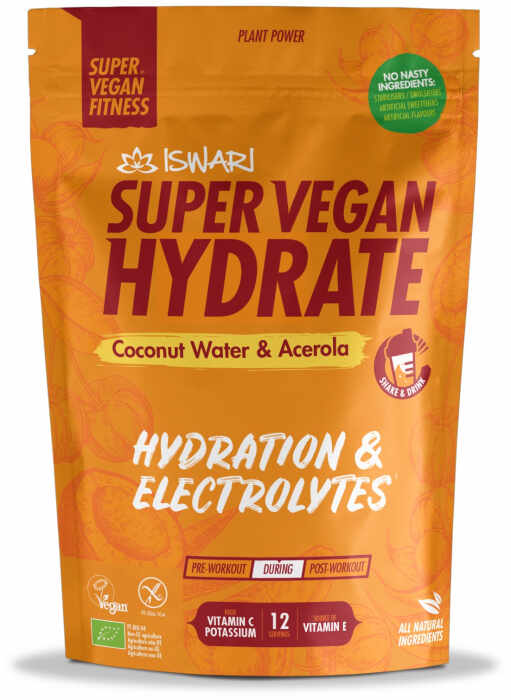 Hidrat Super Vegan BIO(in efort) acerola si apa de cocos Iswari
