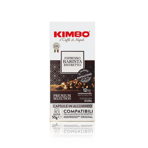 Kimbo Espresso Barista Ristretto 10 capsule aluminiu compatibile Nespresso