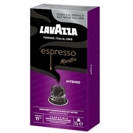 Lavazza Espresso Intenso 10 capsule aluminiu compatibile Nespresso