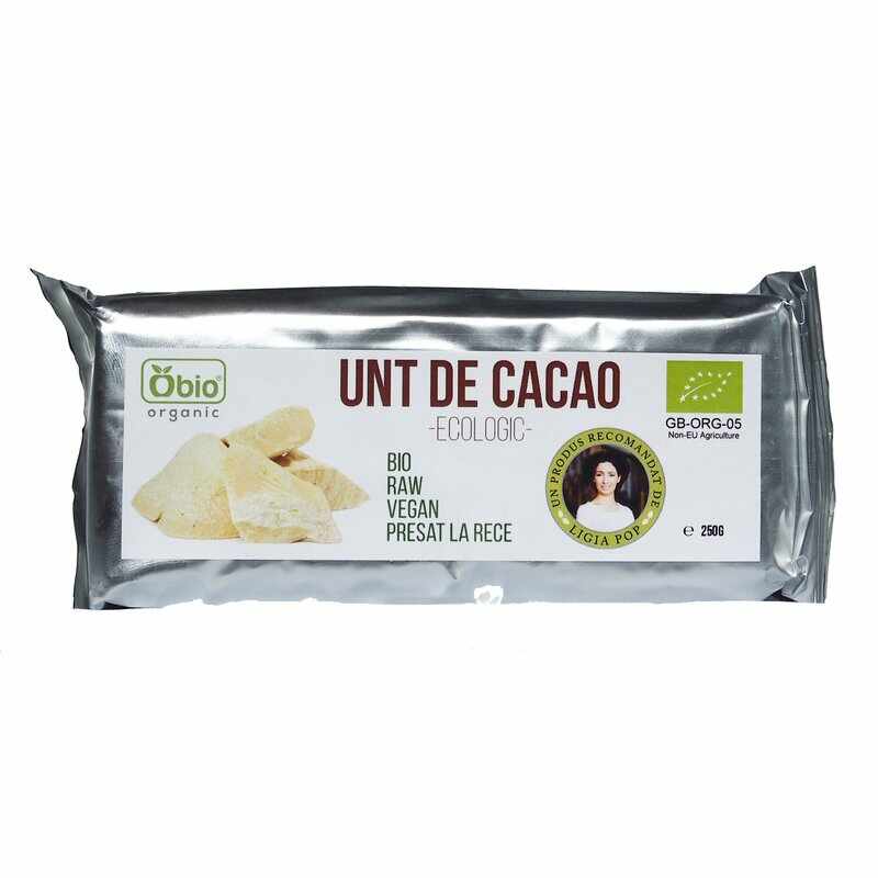 Unt de cacao raw bio 250g