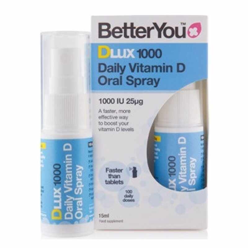 DLux 1000 Vitamin D Oral Spray (15ml), BetterYou
