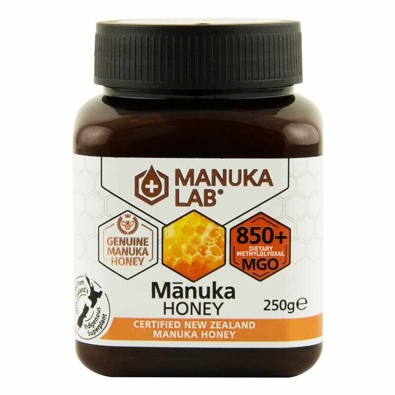 Miere de Manuka MANUKA LAB, MGO 850+ Noua Zeelanda, 250 g, naturala