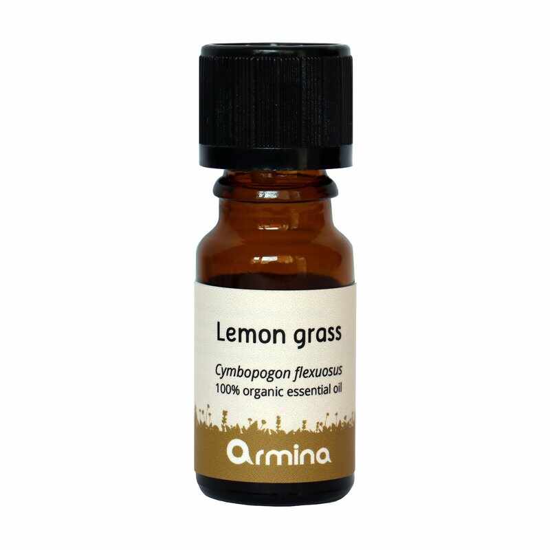 Ulei esential de lemongrass (Cymbopogon flexuosus) bio 10ml ARMINA
