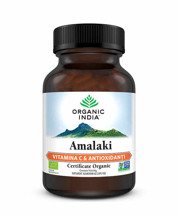 Amalaki - vitamina c & antioxidanti naturali, 60 capsule vegetale