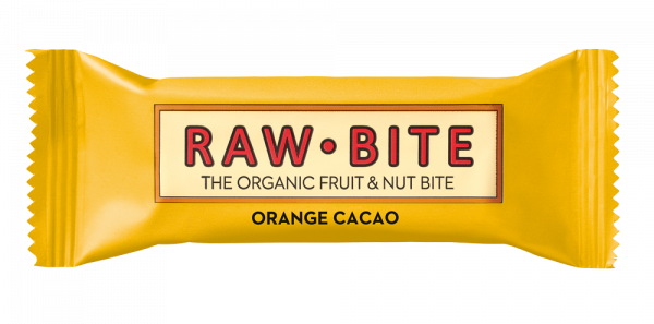 Baton fara gluten orange cacao, bio, 50g, raw-bite