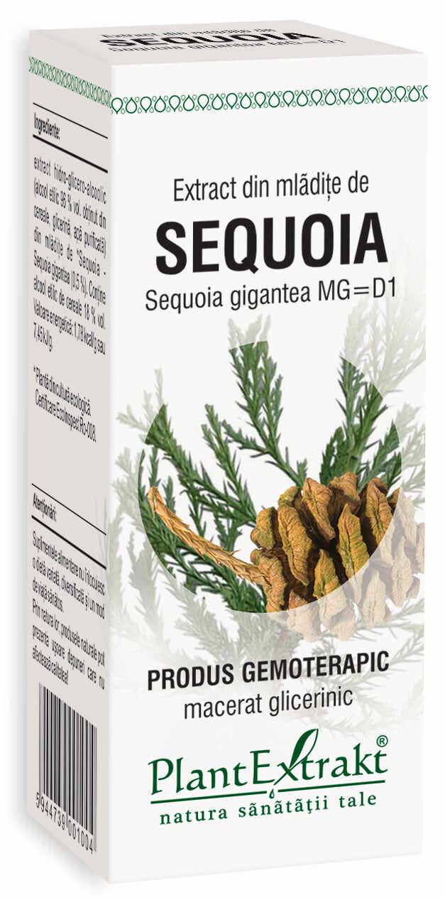 Extract din mlădite de sequoia, 50 ml, plantextrakt