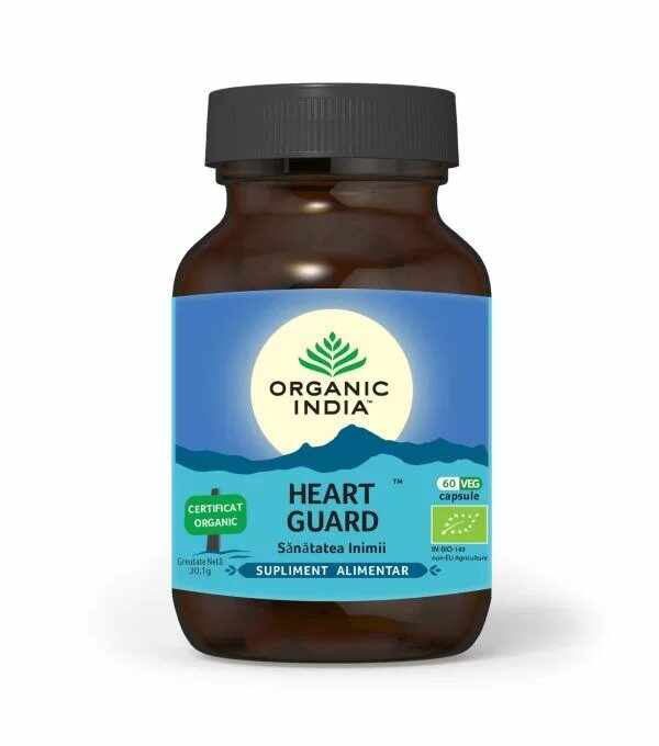 Heart guard-sanatatea inimii bio, 60 capsule, organic india