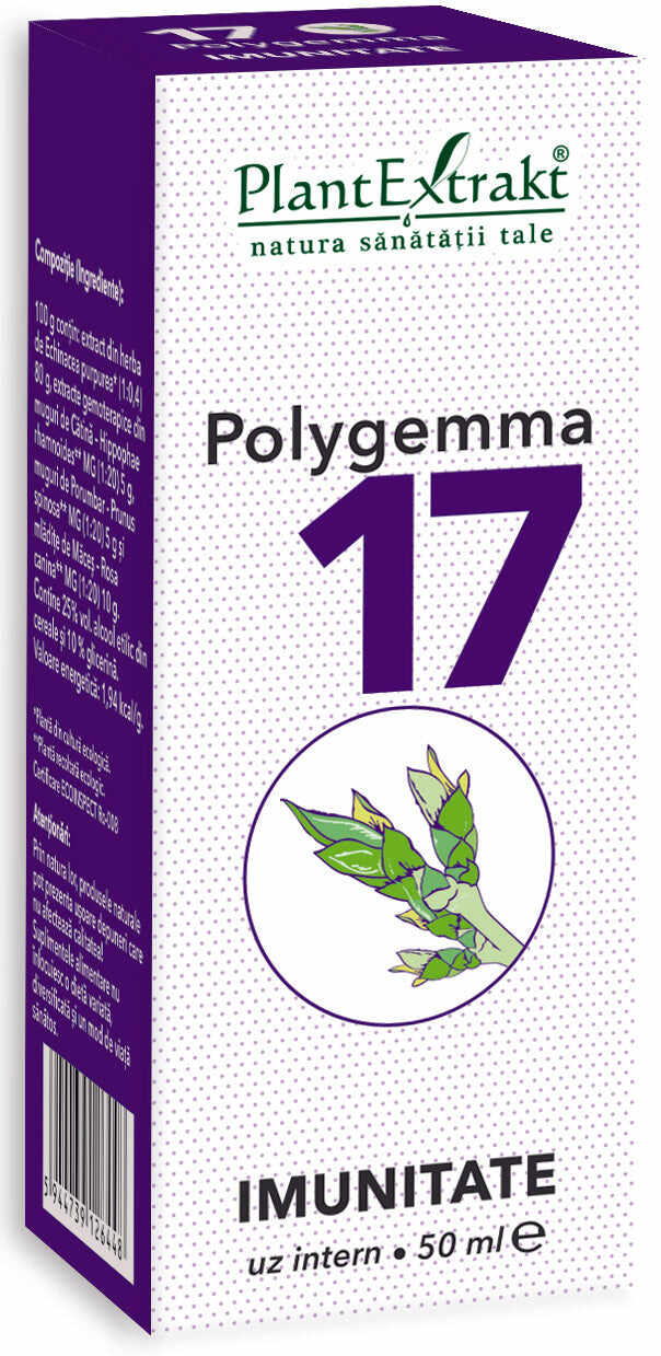 Polygemma 17 imunitate, 50 ml, plantextrakt