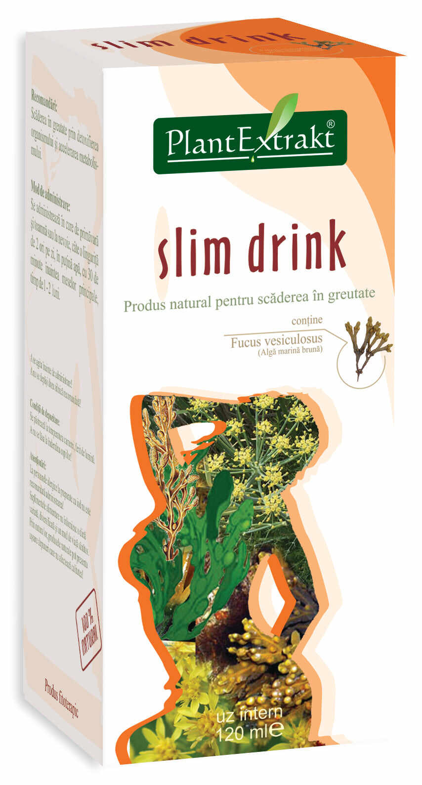 Slim drink, 120 ml, plantextrakt